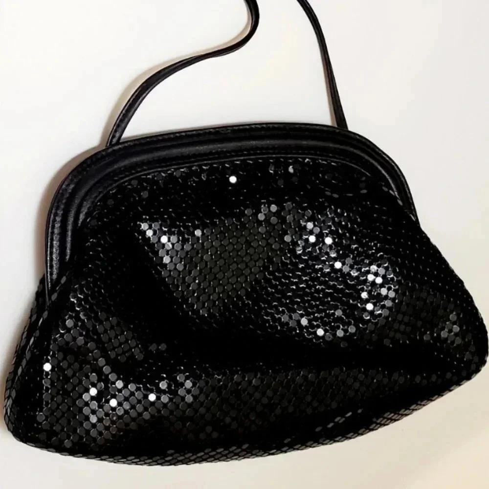 Whiting And Davis Mesh Sequin Bag - image 2